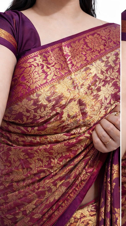SEMI SILK PATTU SAREE